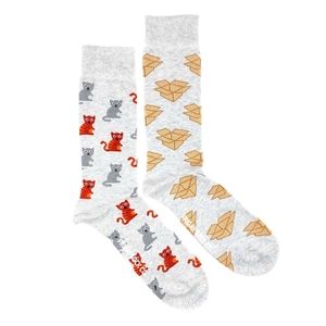 Men’s Socks | Cat and a Box | Ethically Made